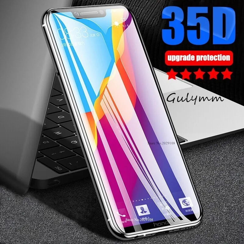 

New 35D Protective Glass For Honor 10 20 10i 8X 8C 9X 8S A Lite Pro Tempered Glass Screen Protector On Huawei P20 P30 40 Safety