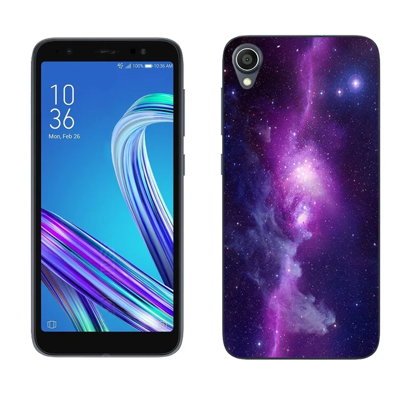 Чехол для Asus ZenFone Live (L1) ZA550KL чехол силиконовый городская жизнь расписанный ASUS