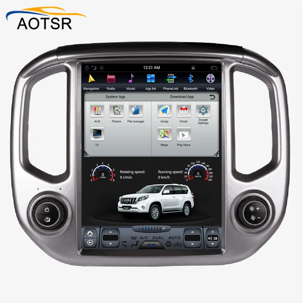 Tesla стиль большой экран мультимедиа для Android плеер для Chevrolet Colorado/GMC CANYO- Радио Стерео gps навигация wifi