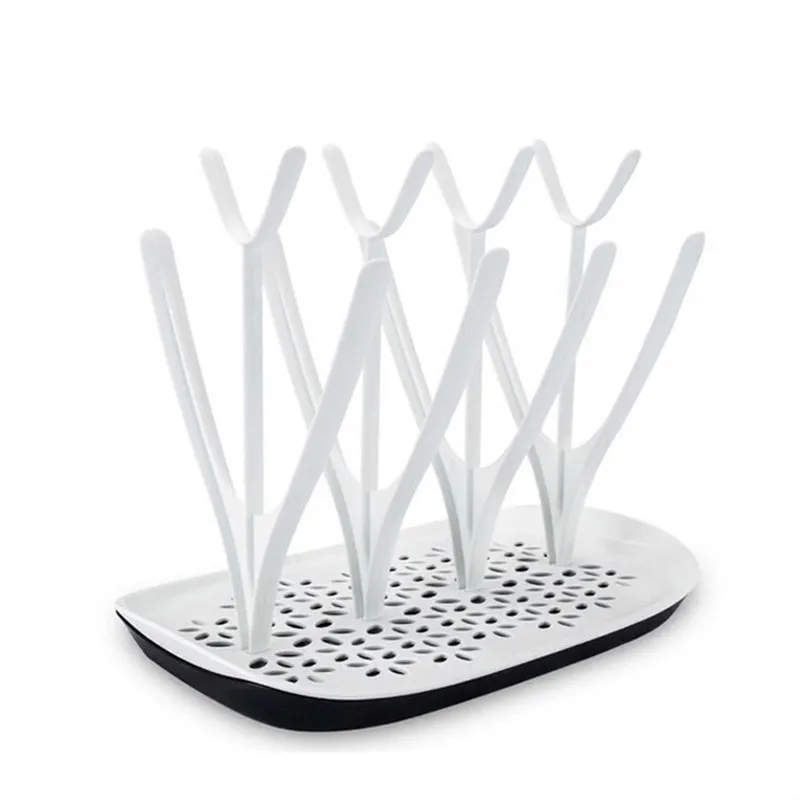 Креативная стеклянная полка для сушки бутылок с держателем бытовая Полка