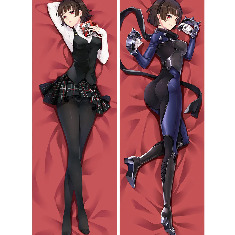 Аниме JK Game Persona 5 P5 Makoto Niijima Queen Dakimakura Чехол для подушки тела обнимающая Подушка