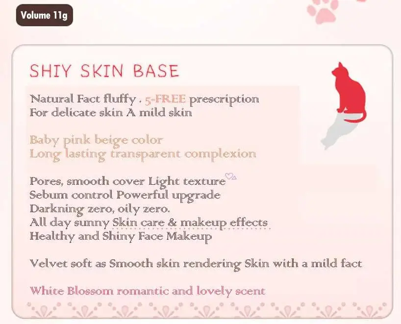 Cats Wink Clear Pact, 2 цвета, макияж для лица, консилер для лица, пудра, основа, свободная минеральная корейская косметика, 1 шт
