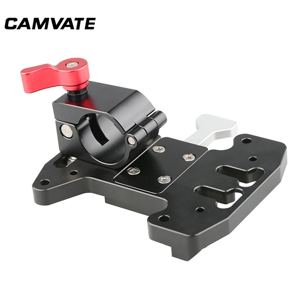 CAMVATE V Lock БЫСТРОРАЗЪЕМНАЯ Пластина батареи + 25 мм набор зажимов для DJI Ronin M Rig