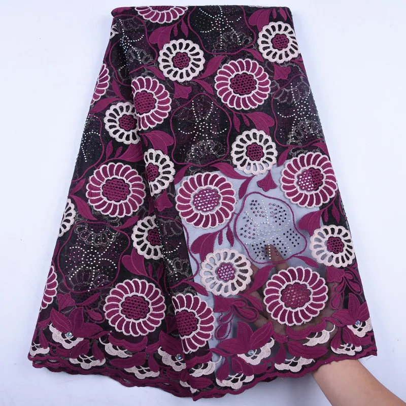 Высококачественное французское Тюлевое кружево африканская кружевная ткань