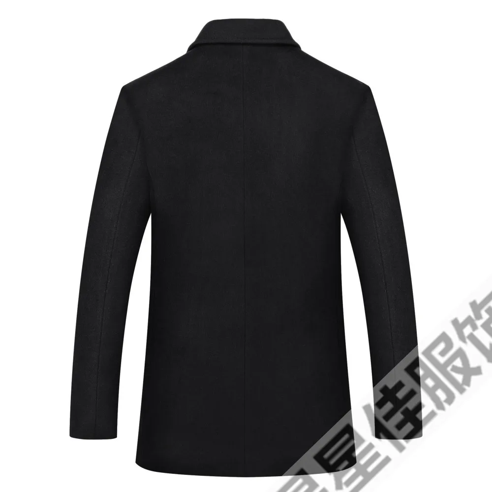 10XL 8XL 6XL зимний мужской утепленный Тренч глушитель Съемная куртка мужская повседневная ветровка шерстяные пальто Мужское пальто
