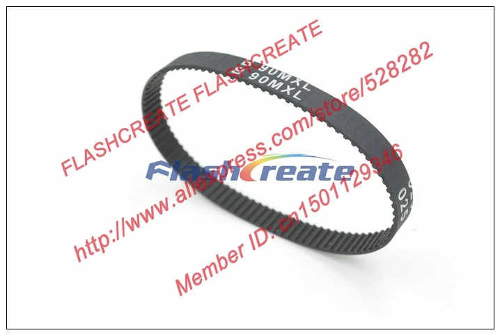 10pcs B90 MXL Timing Belt Teeth 90 Width 6.35mm Length 182.88mm=72&quot B90MXL Rubber Closed-Loop Synchronous Fit Pulley | Обустройство