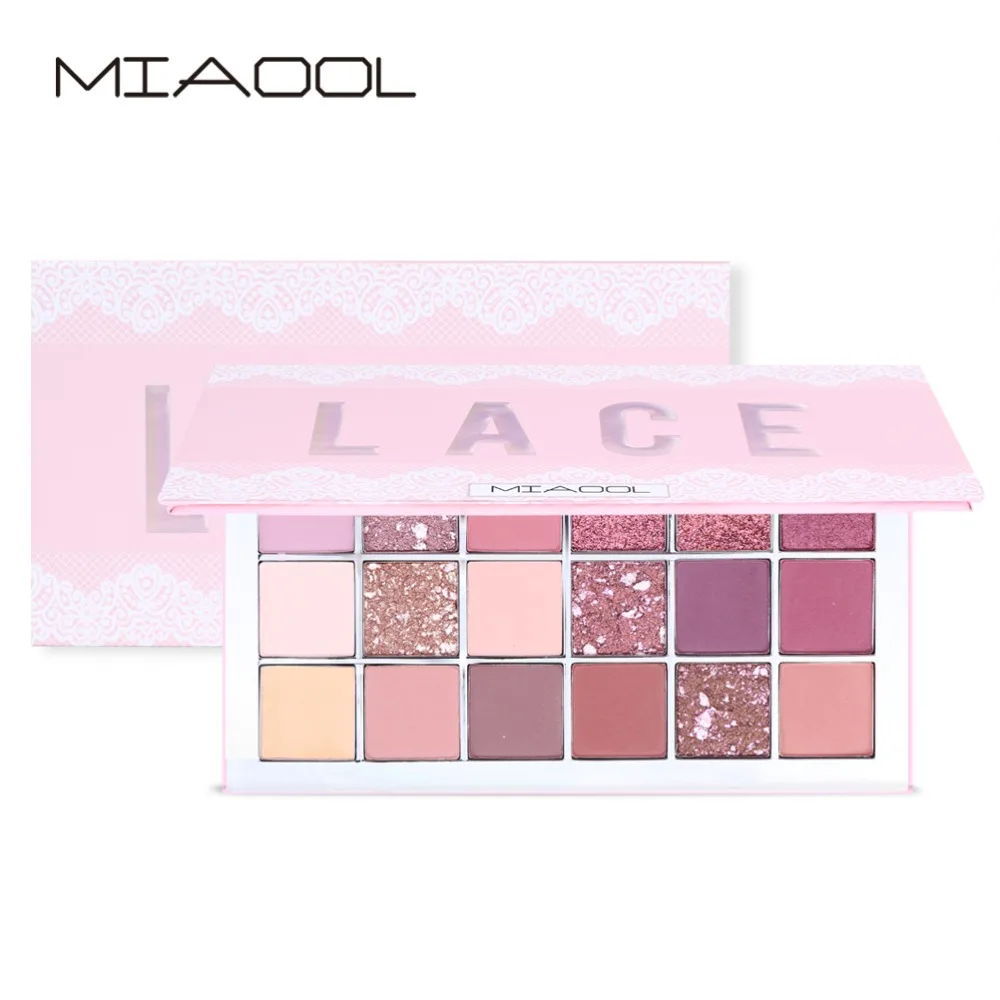 Miaool Beauty Makeup новинка тени для век телесного цвета палитра фирменная 18 видов цветов