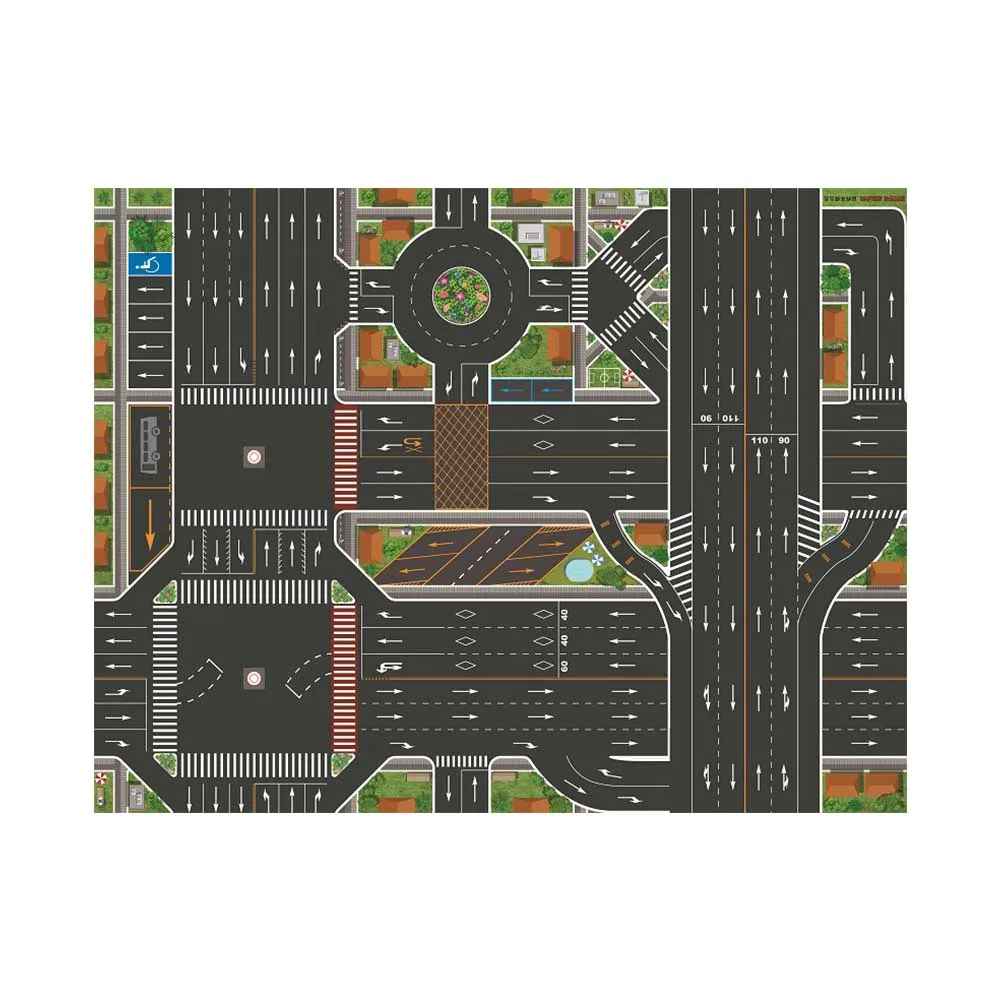 130x100 см машинки, карта, Игрушечная машина, парковка, городская парковка, Дорожная карта, Игрушечная модель, автомобильный мат для скалолазания, подарки для детей, развивающие игрушки
