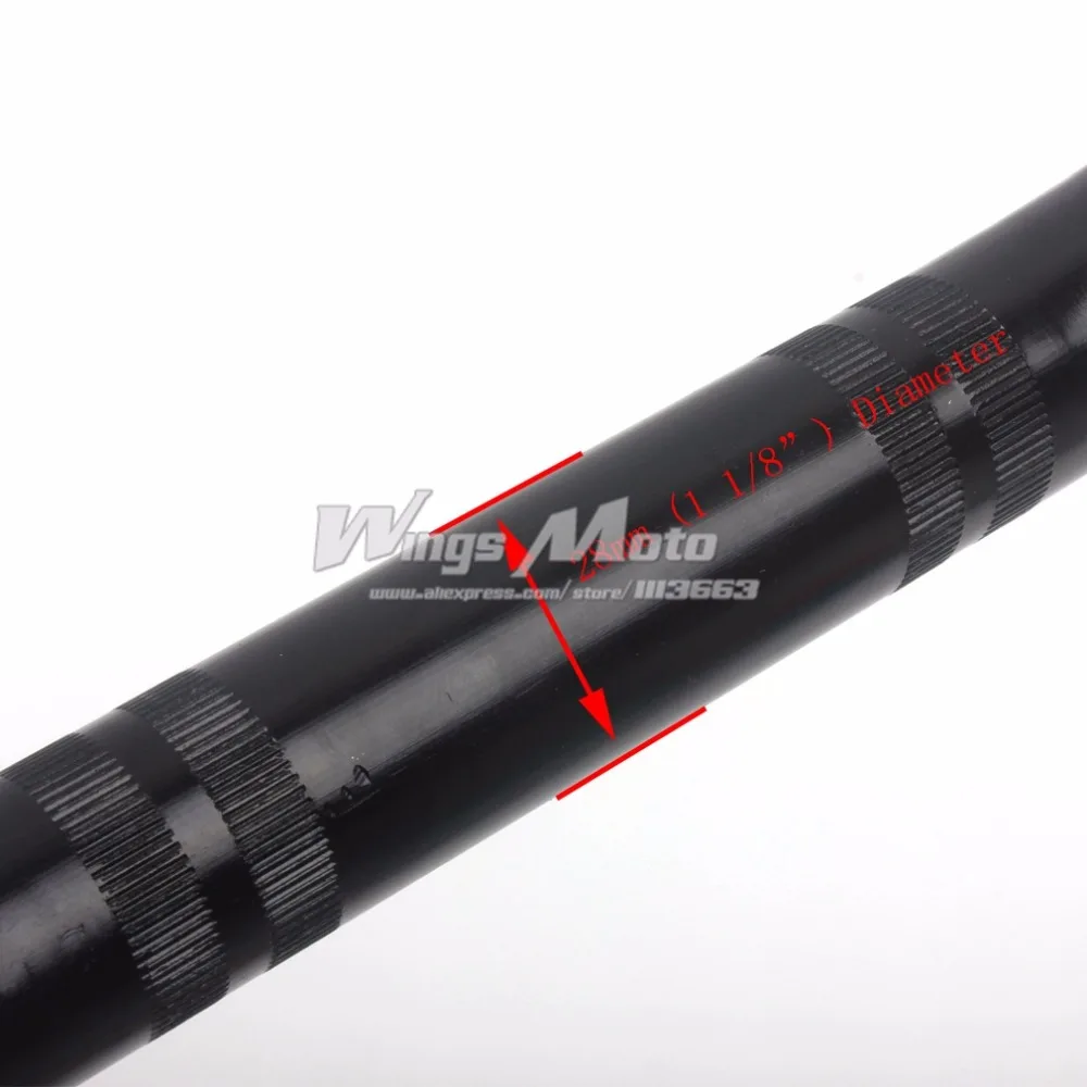 28 мм 1 1/8 &quotмотоцикл FAT руль бары ручки для грязи ямы CRF CR KTM yz WR Kx KLX RM РМЗ rmx DRZ