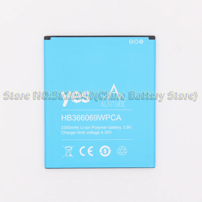 GND 3 8 V 2300 мА-ч/8.74Wh HB366069WPCA Замена Батарея для да высота смартфон литий-ионная