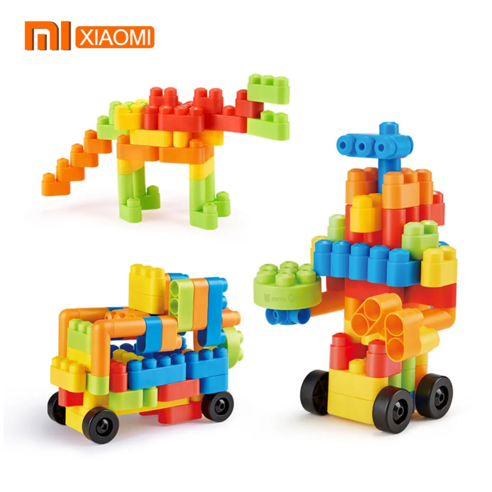 Оригинальный Xiaomi Mitu Hape 80 шт. гибкий блок робот фестиваль подарок 18 месяцев выше