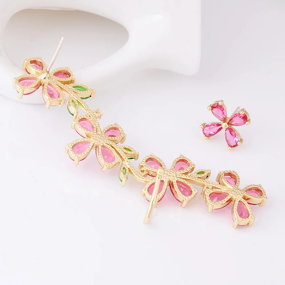 OBN новые уникальные серьги каффы для женщин с фианитами|925 sterling|sterling silver ear cuffear