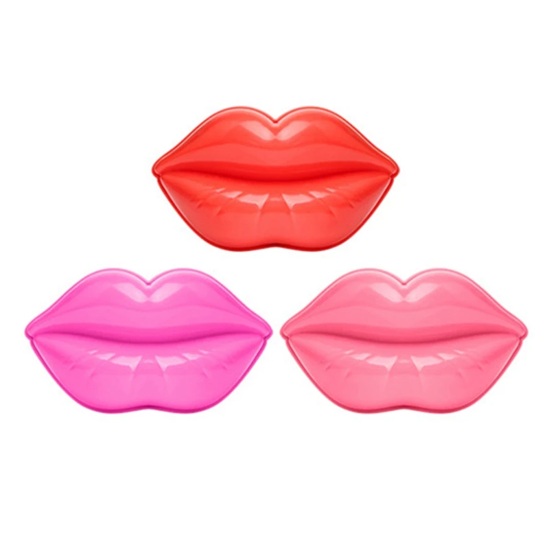 Горячая продажа красные губы женщина волшебная ручка зеркало Detangling Расческа для