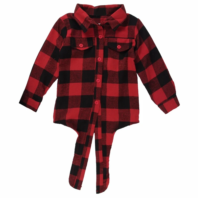 Новинка 2017 трендовая одежда Элегантная короткая официальная клетчатая рубашка