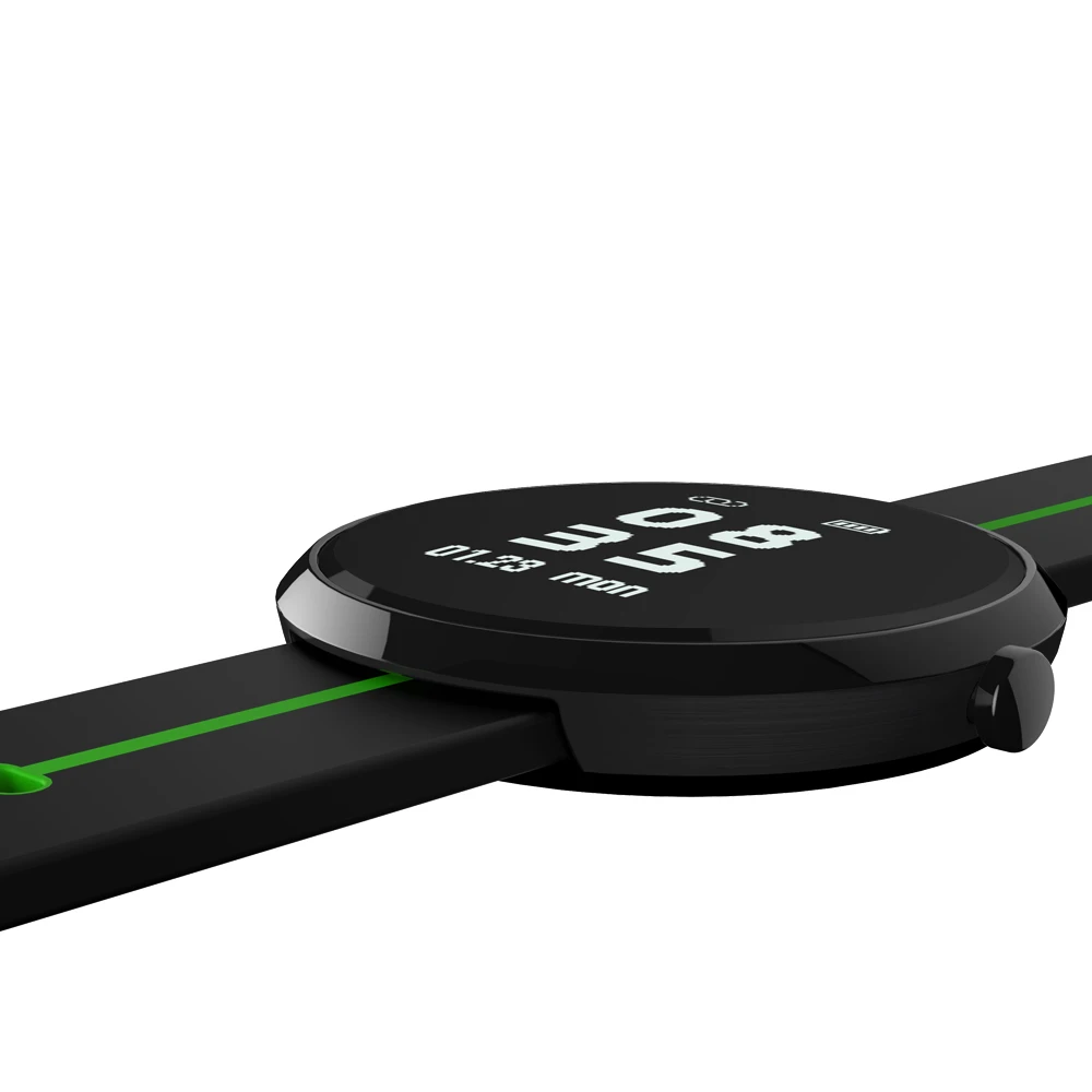 EnohpLX спортивные Smart Band Браслеты крови Давление/монитор сердечного ритма круглый |