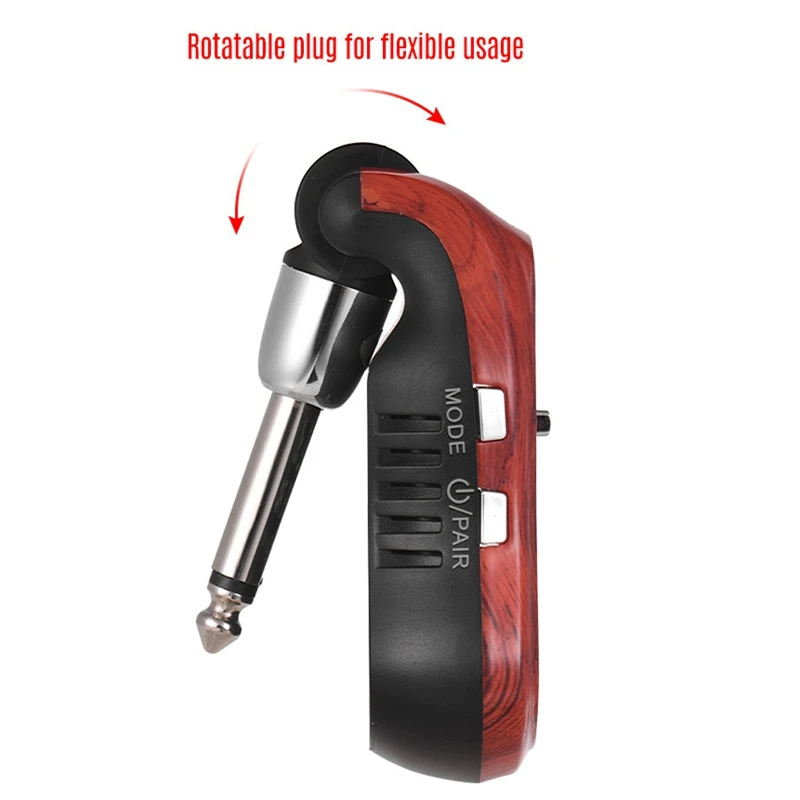 Портативные гитарные эффекты Педальный синтезатор с 5 эффектами