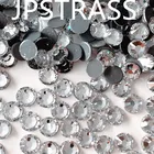 Австрийские стразы горячей фиксации SS10, опт, 3 мм, прозрачные камни с плоской задней стороной, 1440 шт. в упаковке