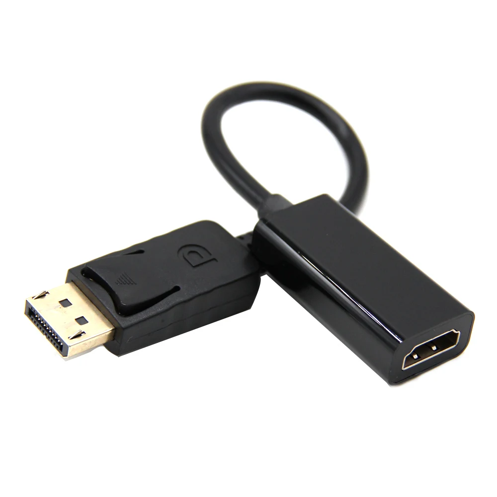 Переходник с DP на HDMI-совместимый кабель для ноутбука HP/DELL ПК папа мама портом