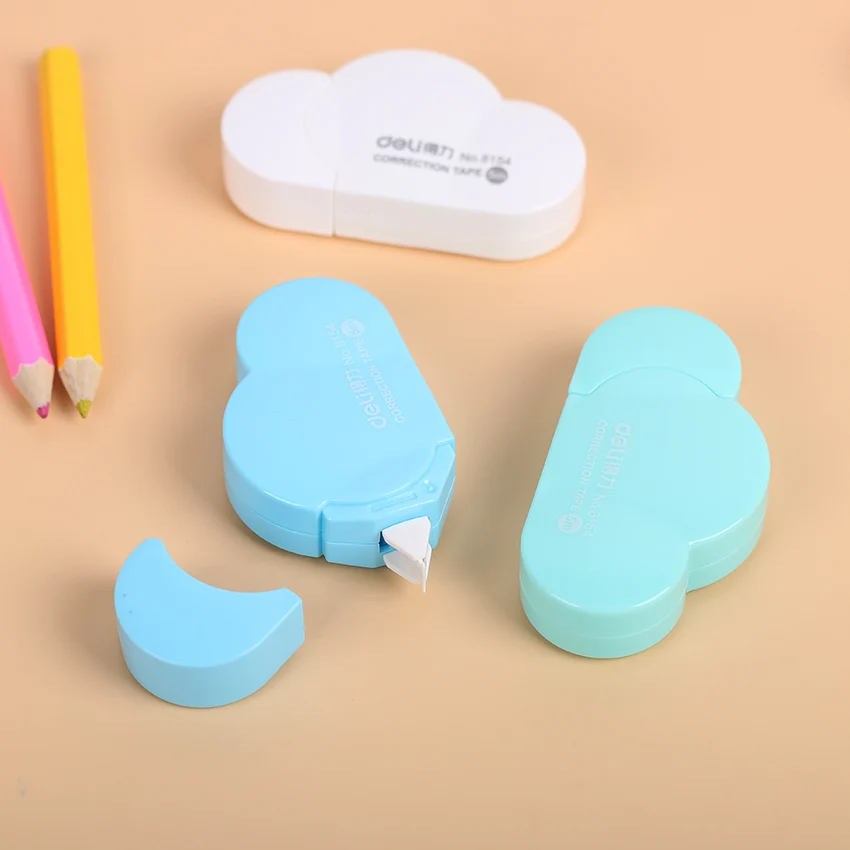 1 шт., распродажа, милые мини-коррекционные Ленты Kawaii с маленькими облаками, корейские канцелярские принадлежности, новинка, офисные детские школьные принадлежности