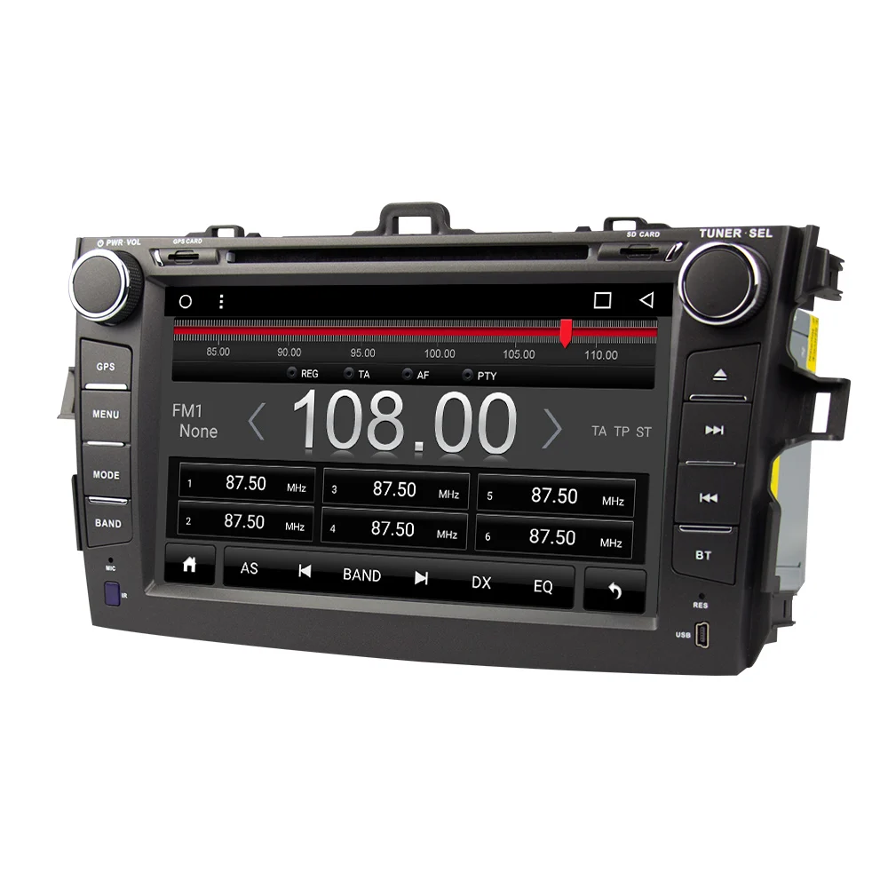 Eunavi четырехъядерный TDA 7850 2Din 8 &quotAndroid 7 1 автомобильный dvd-радиоплеер Стерео gps navi
