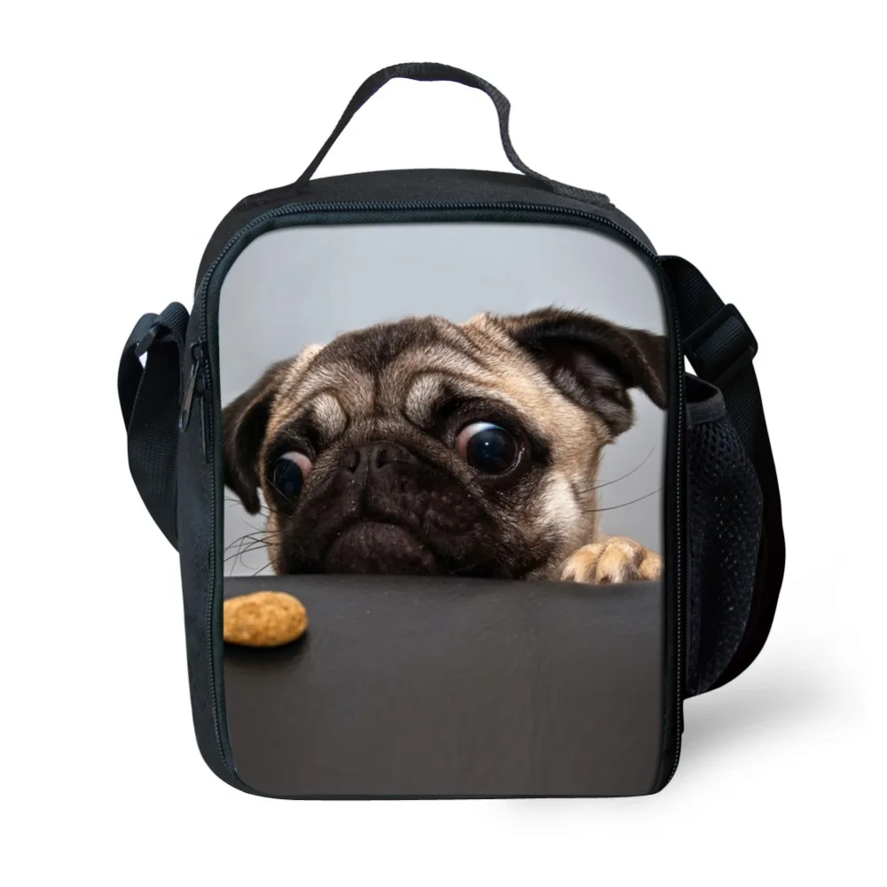 JeremySport Милый Изолированные Животных Собака Обед Мешок Взрослых Тепловой Lunch Box