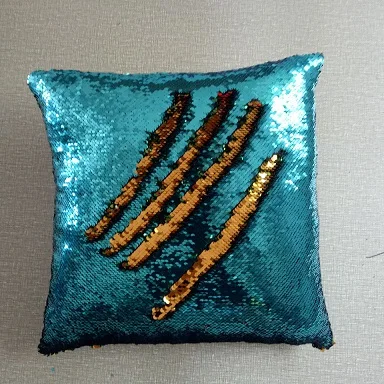 40*40 см DIY Подушка русалка с блестками квадратная простая вязаная Скрытая на