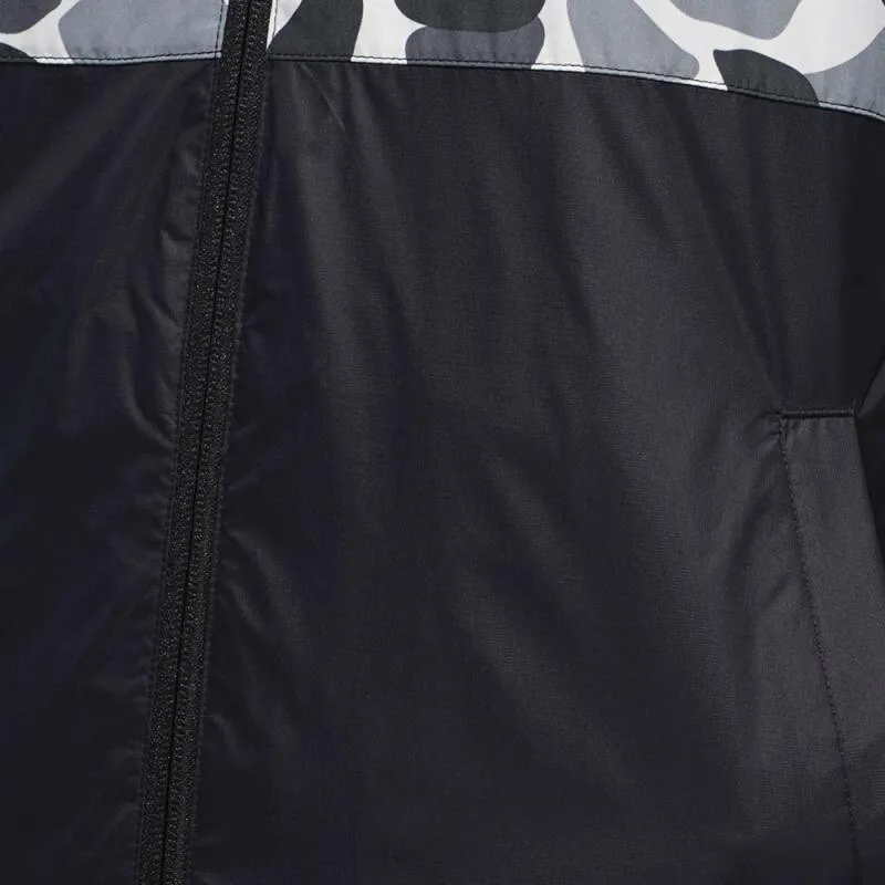 Мужская спортивная куртка с капюшоном Adidas GRAPHICS REV WB оригинальная для бега новое