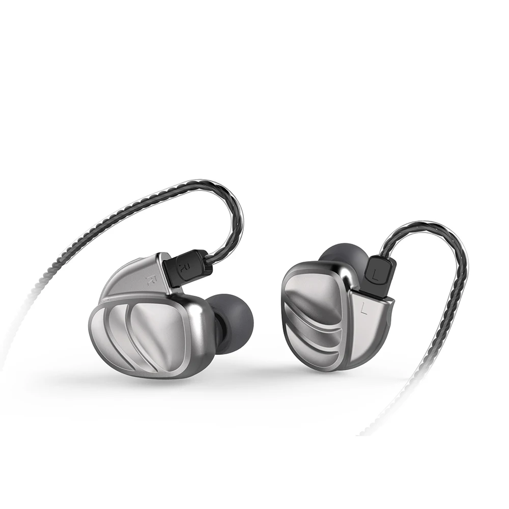 Металлические наушники вкладыши BQEYZ KC2 2BA + 2DD гибридные HIFI DJ монитор спортивные