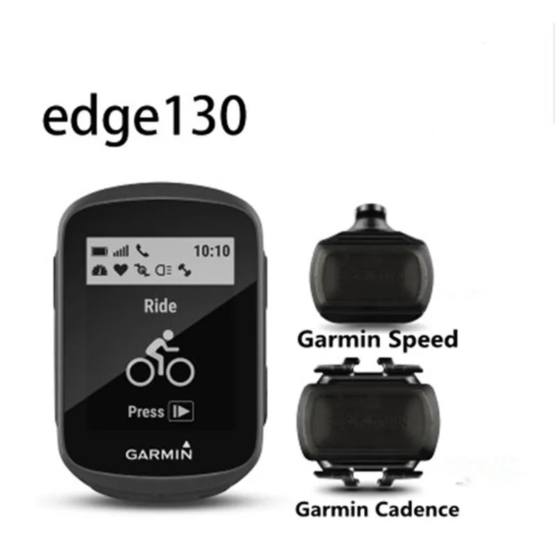 Смарт-часов Garmin Edge 130 велосипед gps Модернизированная версия компьютер край 20/25/130/200/520/820/1000/1030 черного цвета и коробка