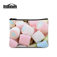 new designer marshmallow patterns diy image wallet high quality luxury women short coin purses for girls clutch bags no box