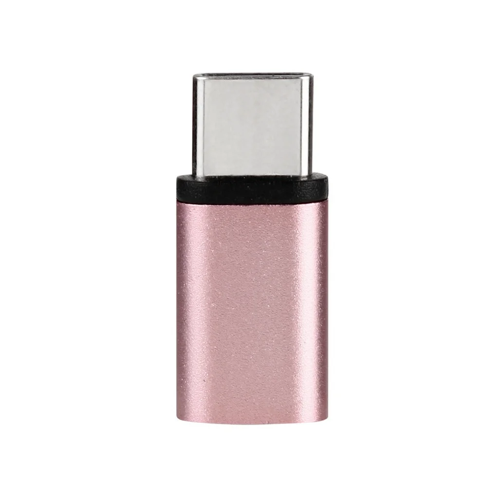 3 предмета в комплекте из алюминиевого сплава мини USB type C Micro адаптер и конвертер