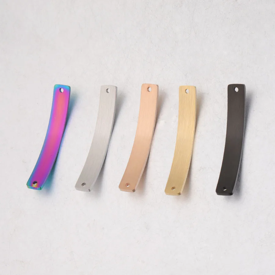 Fnixtar Нержавеющая сталь изгиб длинная полоса дугообразные разъем заготовки