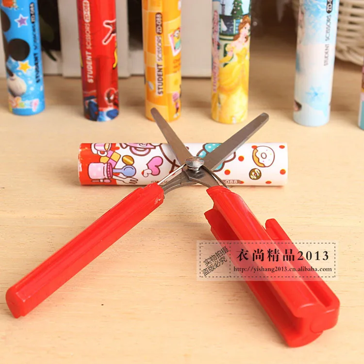 Корейские детские ножницы безопасности оптовая продажа милые Мультяшные