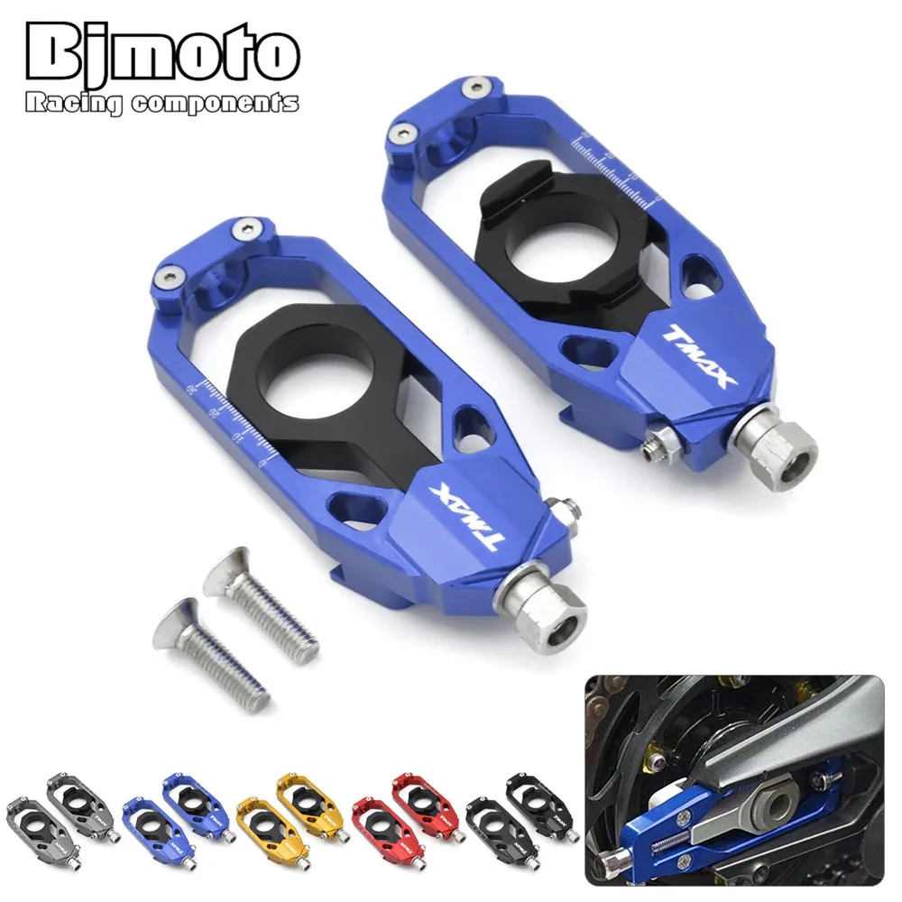 BJMOTO новый CNC регулятор цепи мотоцикла натяжители Catena ось блоки для Yamaha Tmax T MAX 530 max