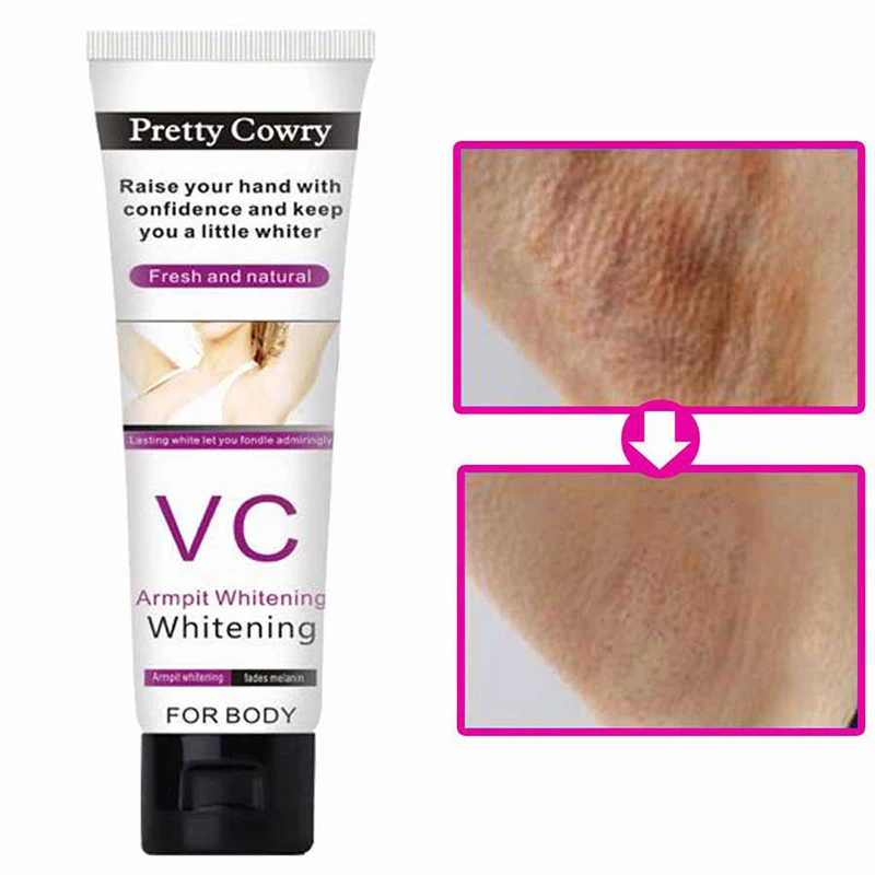 

50ml Beauty Body Cream Armpit Whitening Cream Between Legs Knees Private Parts Underarm Whitening Formula Armpit Whitener