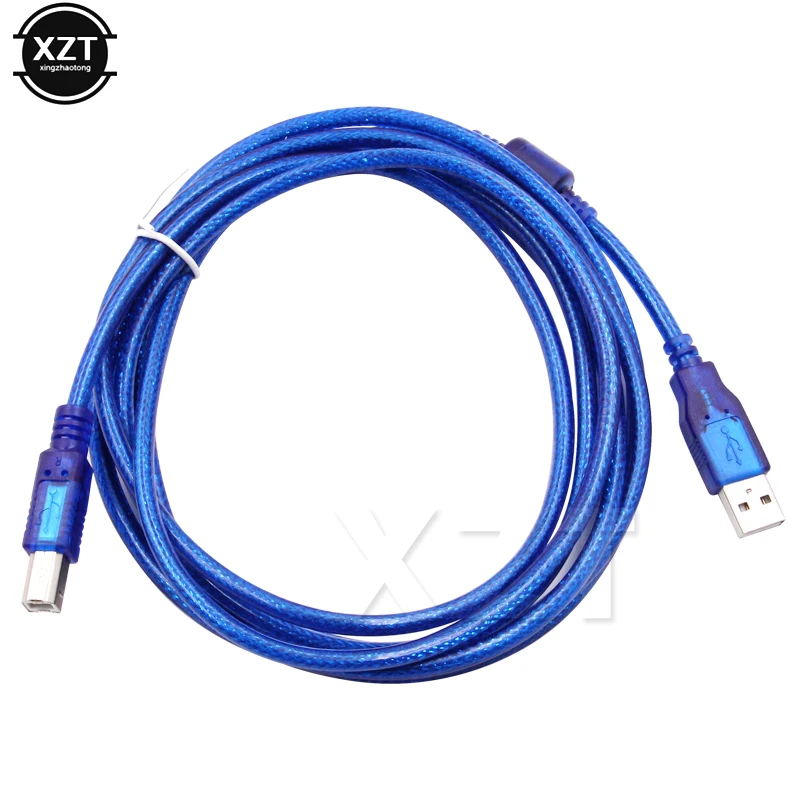 Горячая Распродажа кабель для принтера USB 2 0 тип А Папа в папа двойное