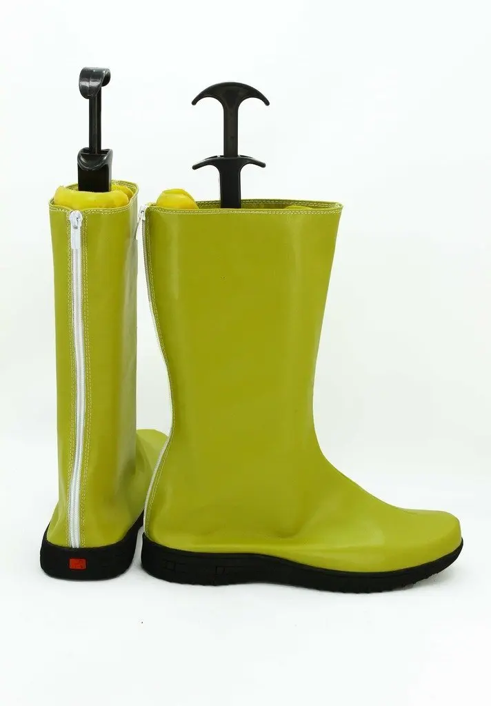 

One Piece Anime Usopp Cosplay Shoes Boots Yellow Custom Made