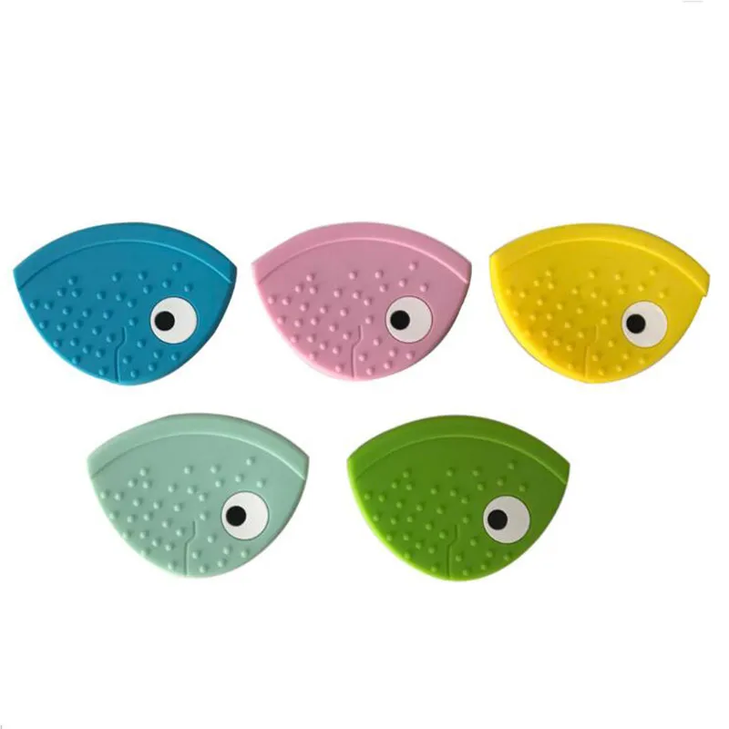 Baby Teether Bib Creative Fish Mouth Triangle Molar Product Toys | Мать и ребенок