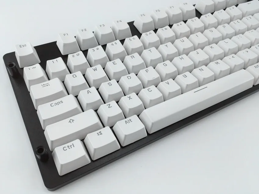 Крутой Джаз с подсветкой двойная съемка 61/104 ABS Набор ключей OEM профиль колпачки для механической игровой клавиатуры