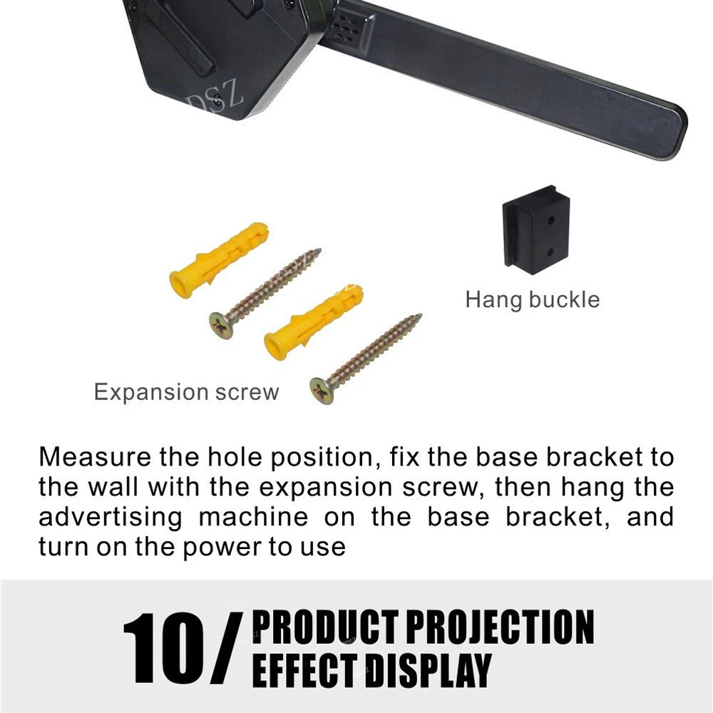 TBDSZ компьютер Wifi 3D Голограмма рекламный проектор дисплей светодиодный голографический вентилятор голый глаз вентилятор свет 3d рекламный логотип свет