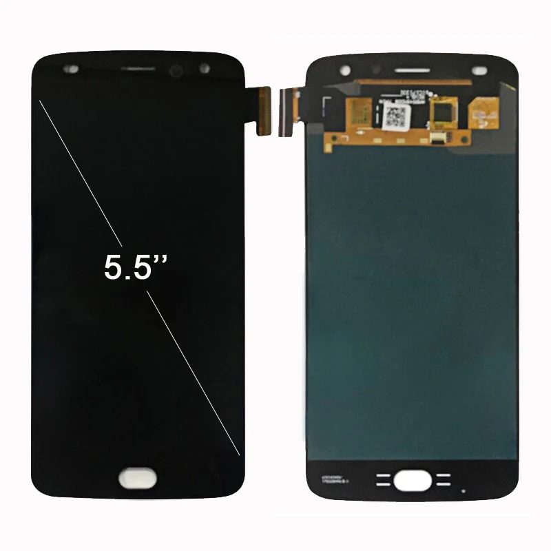 Черный белый для Motorola Moto Z2 Play LCD XT1710 ЖК дисплей сенсорный экран дигитайзер в сборе