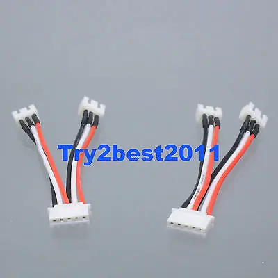 2 шт. (1) JST XH 4S на (2) S Баланс Провода Последовательный/Адаптер Серии|wire wire|wire 2wire adapter