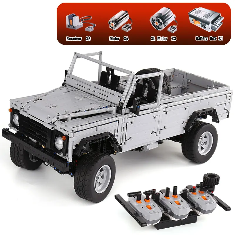 Technic 23003 дистанционный Contrl дикий внедорожный транспорт rc автомобиль строительные