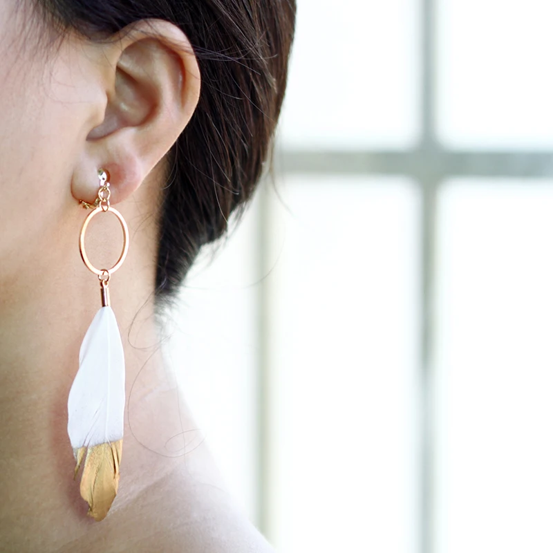 Женские серьги гвоздики без пирсинга|Серьги-клипсы| |