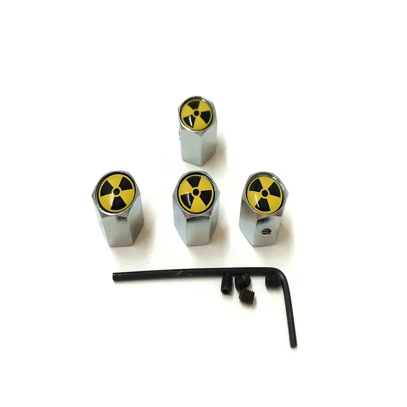 100 компл./лот автомобильный Стайлинг противоугонное оружие ядерной бомбы дизайн