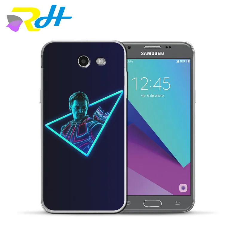 Мягкий силикагель ТПУ чехол для Samsung Galaxy J4 J6 J8 2018 Мстители J3 J5 J7 2017 J5Prime J6Plus Coque