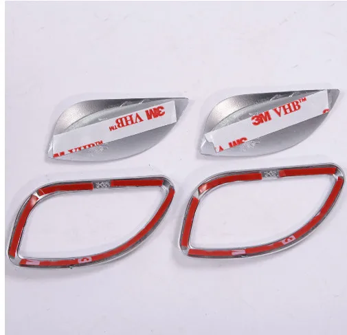 

ABS Chrome Front Seat Headrest Switch Adjust Button Cover Trim For BMW 5 Series f10 f18 520li 523li 525Li 530li 2011-2013