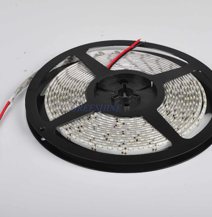 Side View 335 SMD LED Strip 8MM or 5MM PCB 120leds/M IP65 with Silicon Glue Waterproof DC12V 24V car light Tape Freeshipping | Лампы и