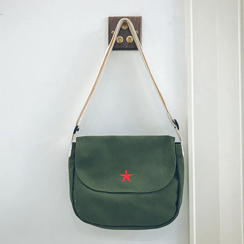 Брендовая холщовая повседневная женская сумка мессенджер мужские сумки через