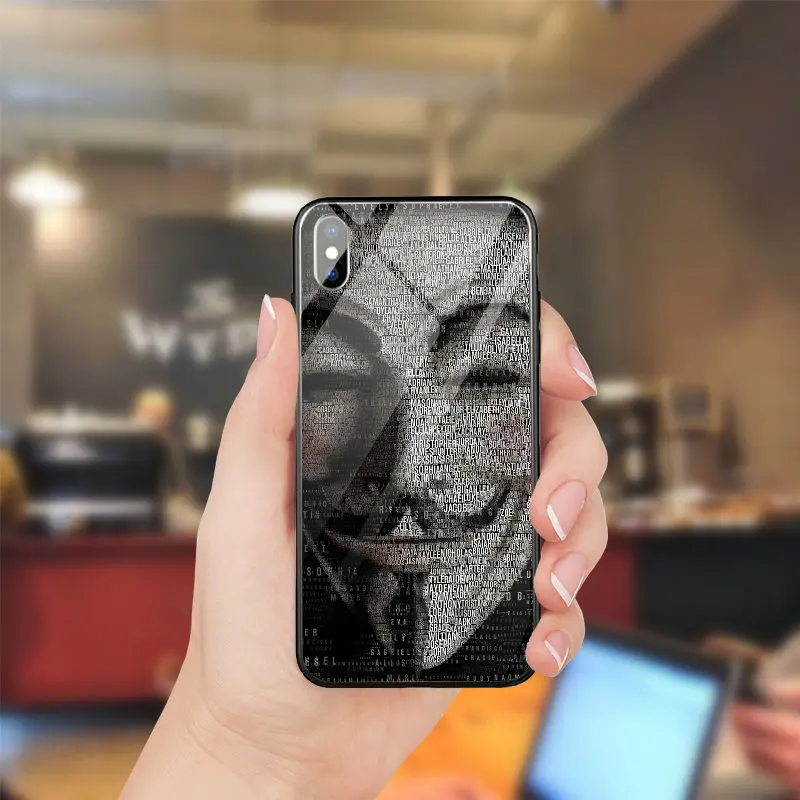 Закаленное Стекло Мобильные аксессуары чехол для iPhone 5 5S SE 8 7 6 S Plus X XR XS Max 10 Coque